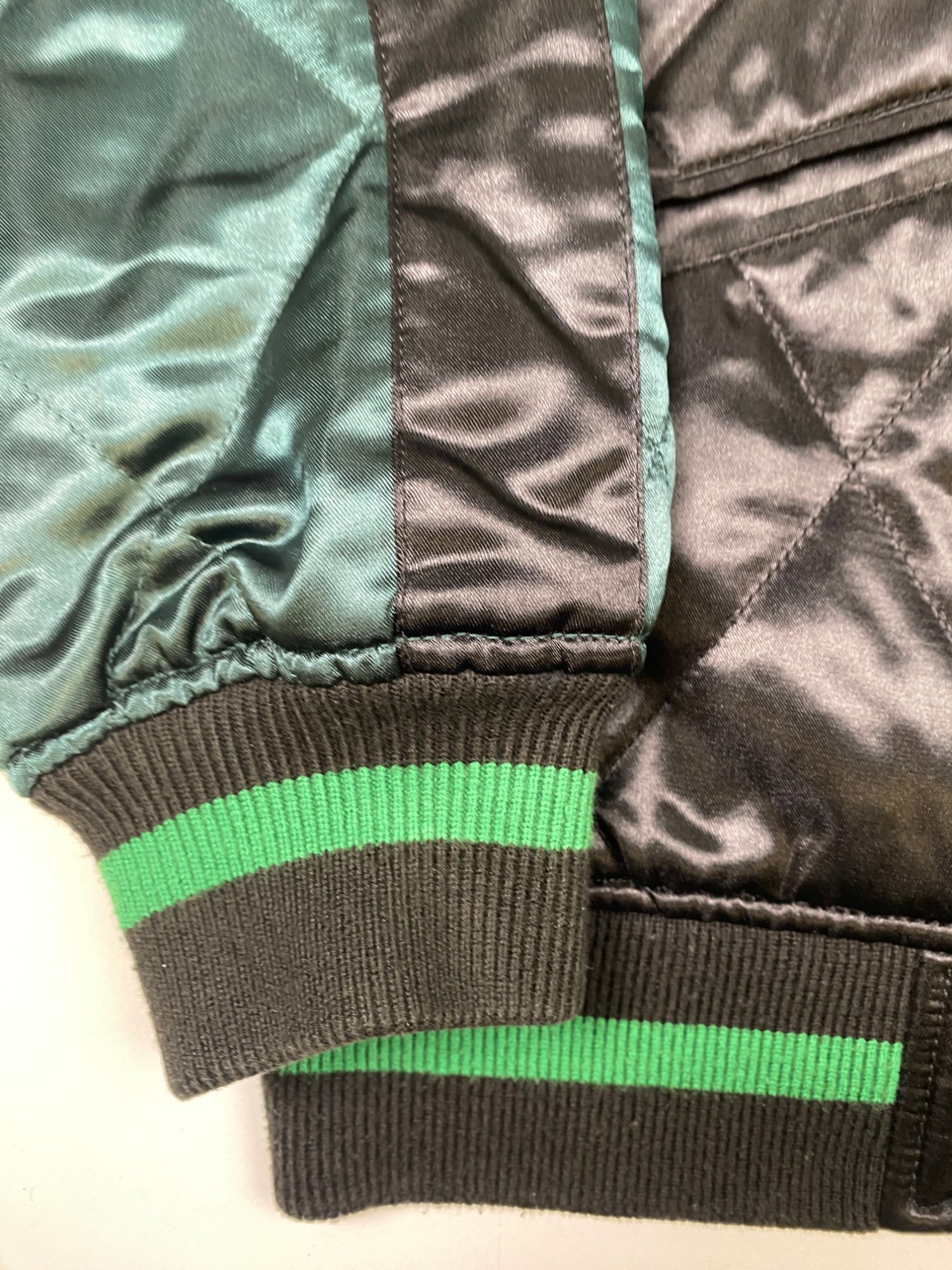 Supreme Roses Quilted Satin Bomber Jacket photo 6