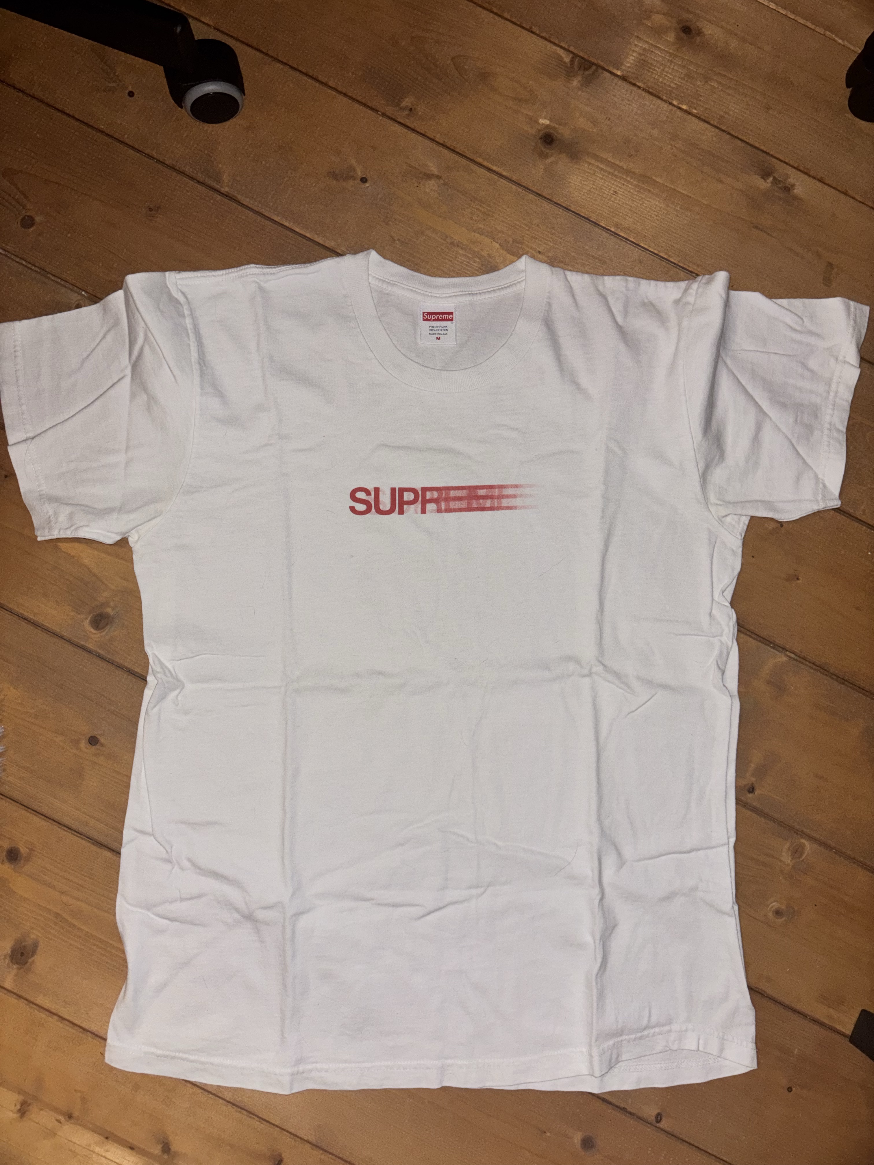 Supreme Motion Logo Tee White (SS20) photo 5
