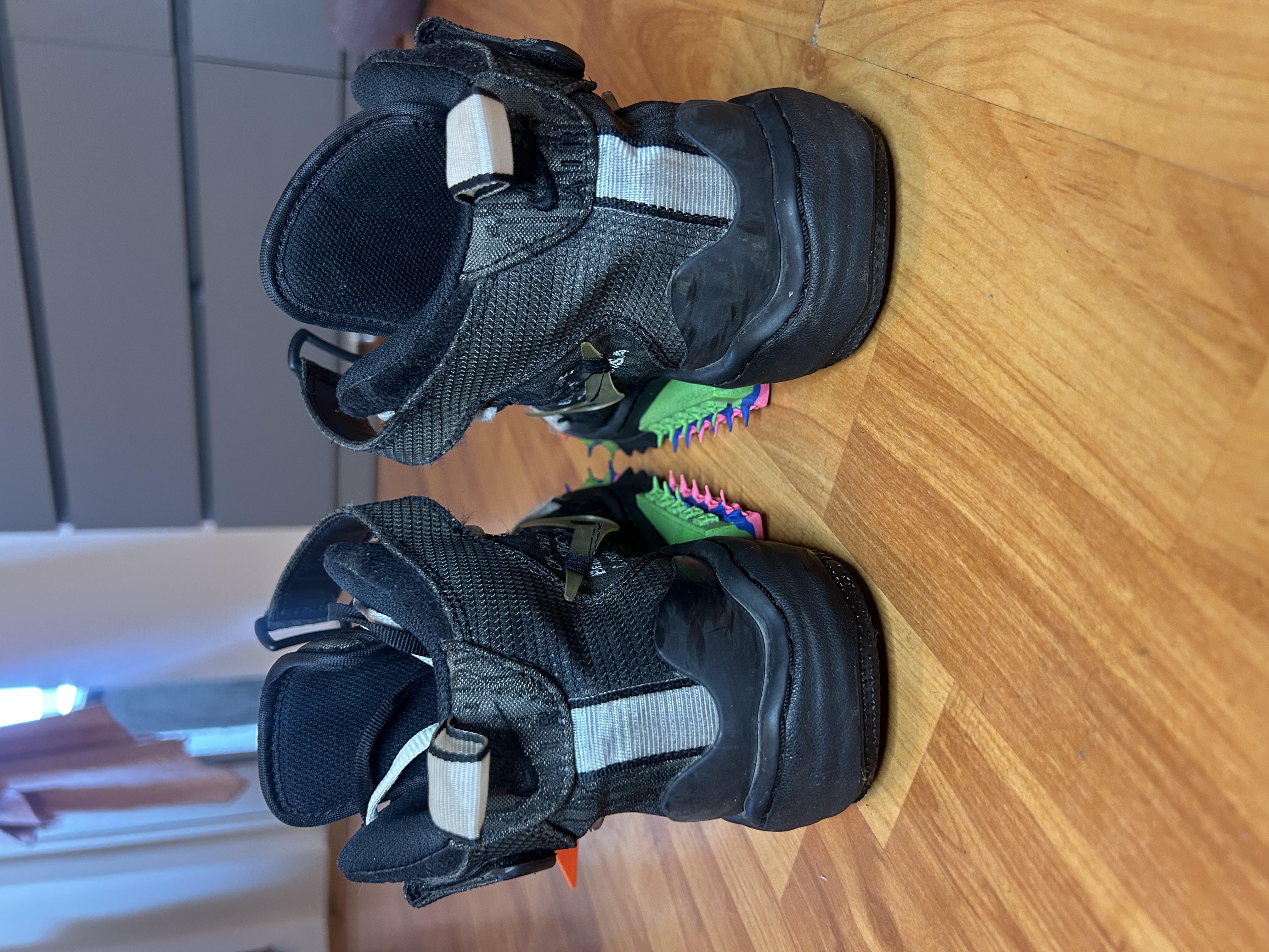 Nike Air Force 1 x Off-White Mid 'Black' (2022) photo 4