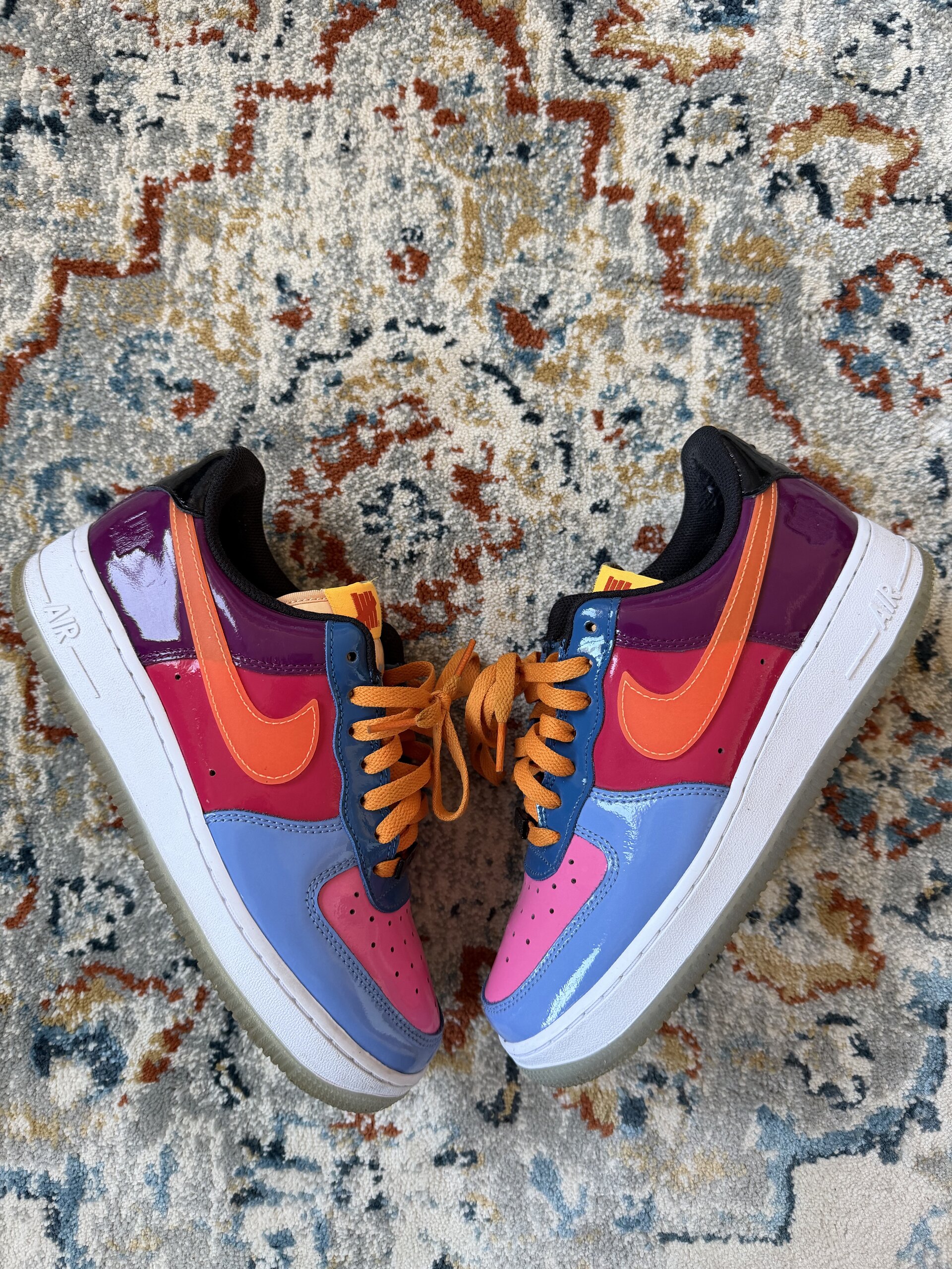 Nike Air Force 1 x Undefeated Low 'Multi Patent' (2022) photo 4