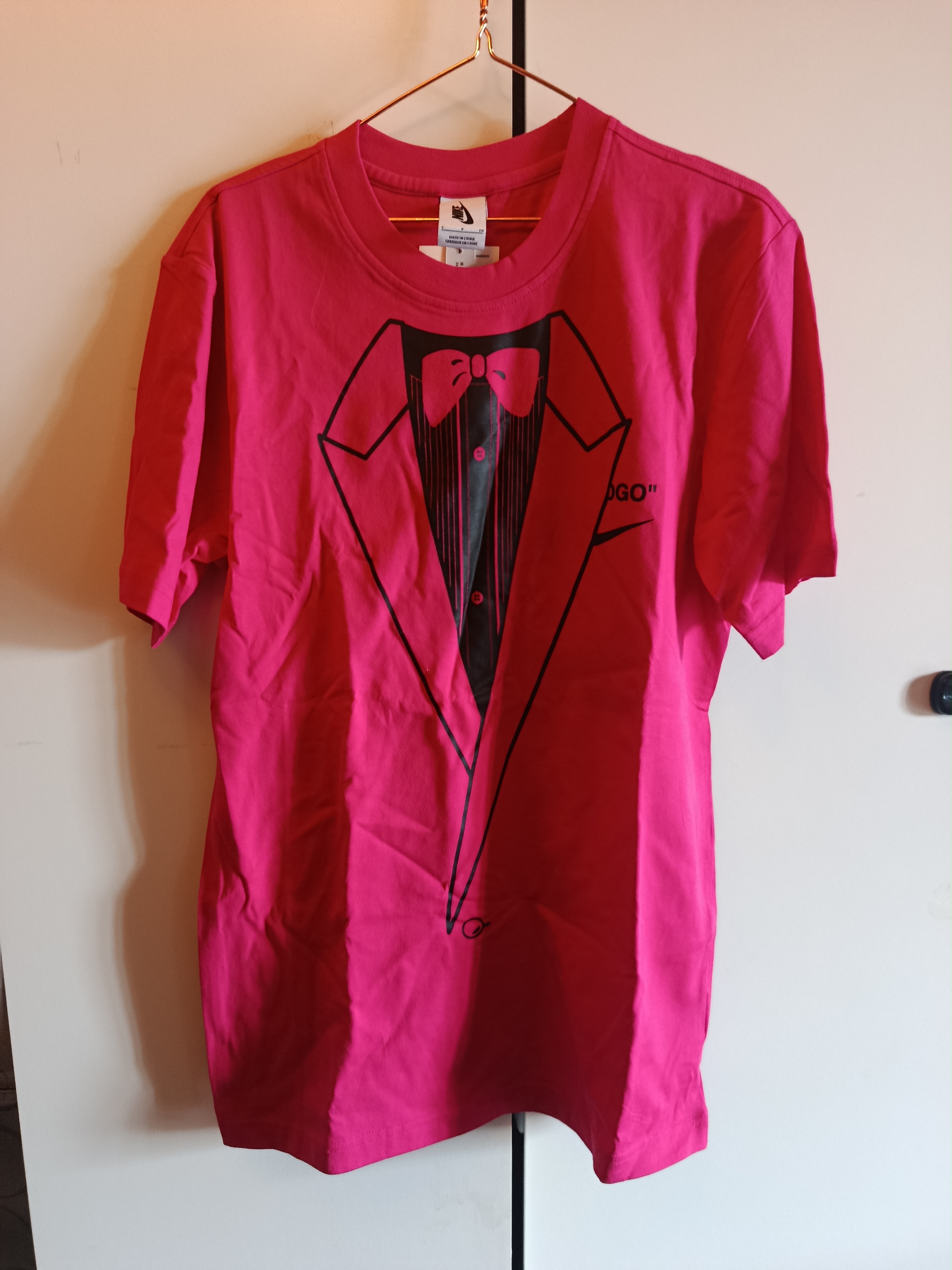 Nike x Off-White NRG A6 T-Shirt Tee Pink photo 1