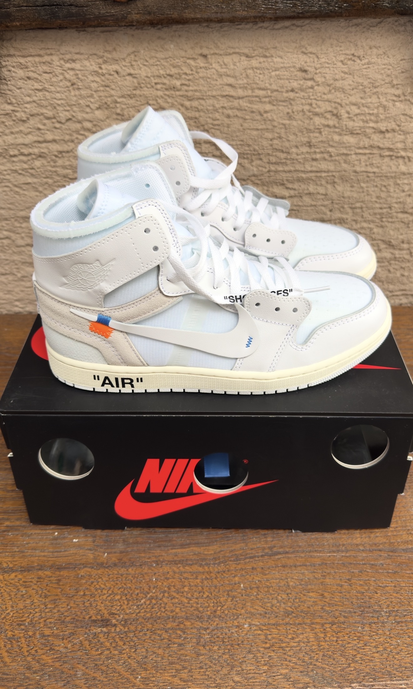 Air Jordan x Virgil Abloh Archive 1 High OG 'Alaska' (2026) photo 2