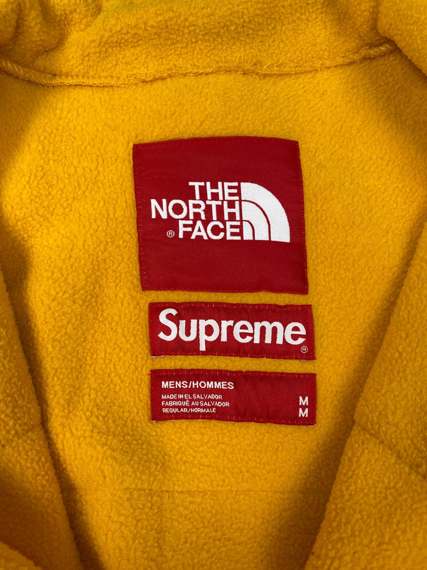 Supreme x The North Face RTG Fleece Jacket Gold (SS20) photo 4