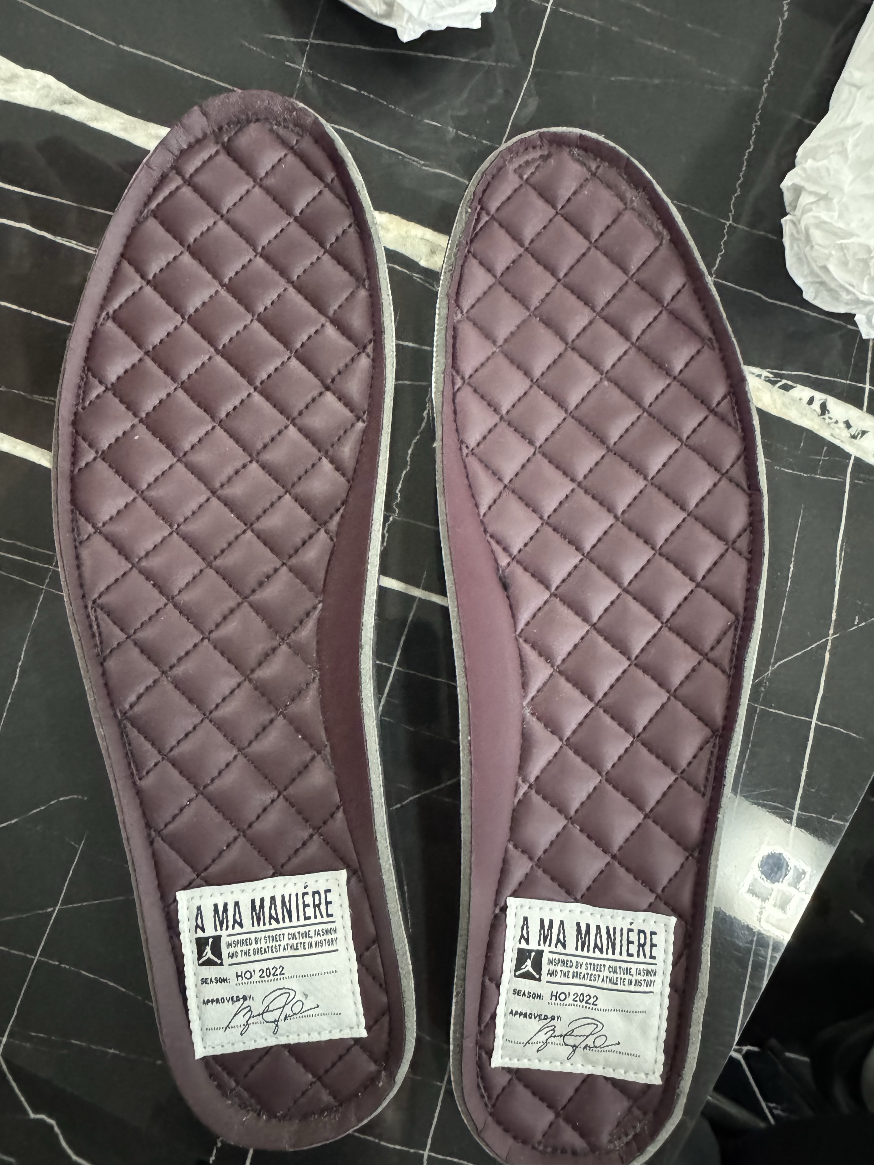 Air Jordan x A Ma Maniere 4 'Violet Ore' (2022) photo 5