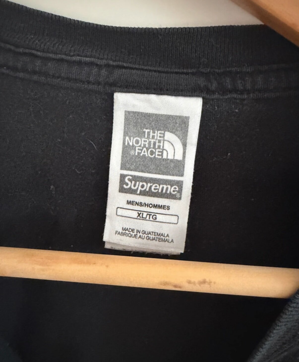 Supreme x The North Face Metallic Logo T-Shirt Tee Black (SS18) photo 3