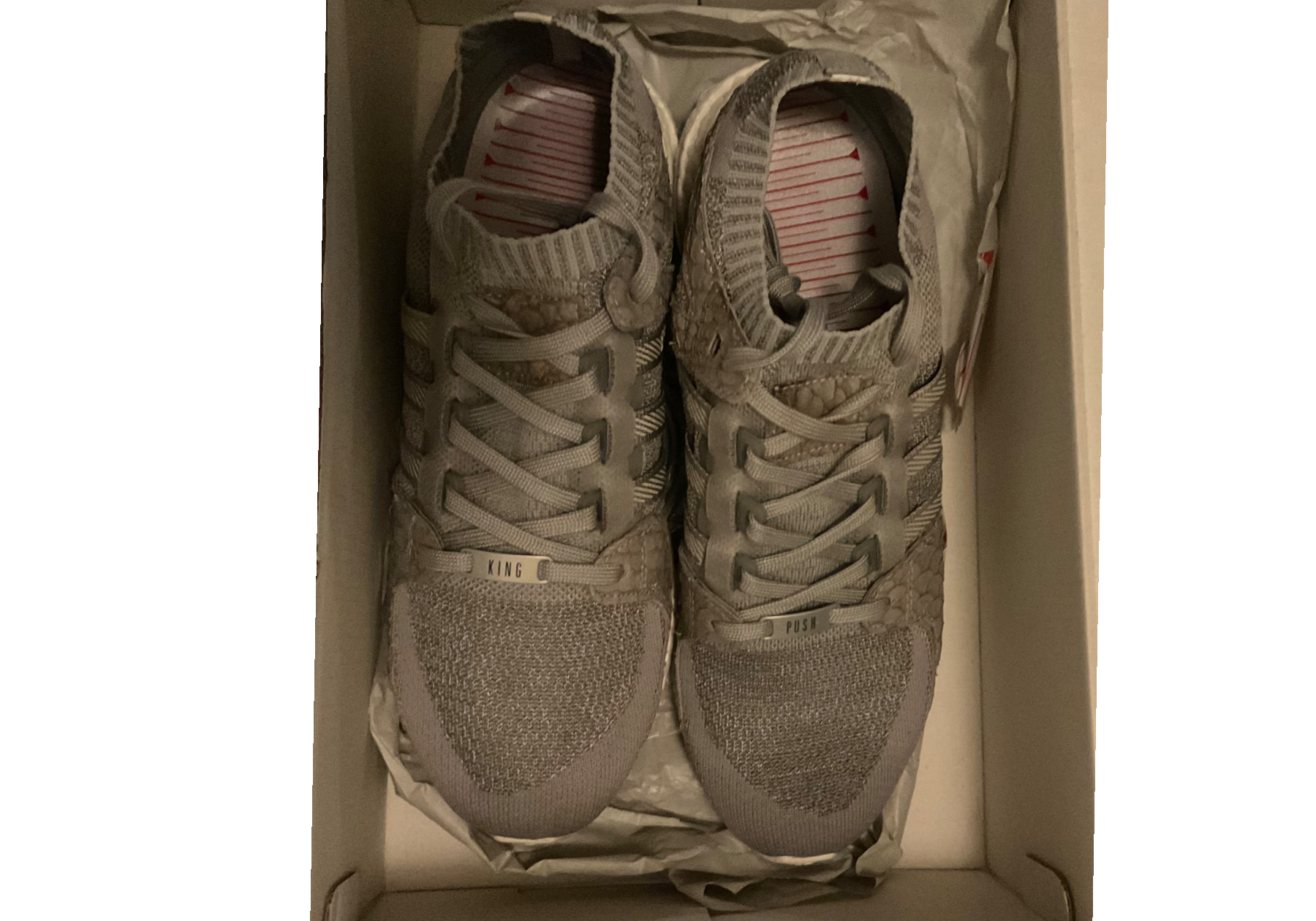 Adidas EQT Support Ultra Boost Pusha T "King Push" Greyscale photo 3