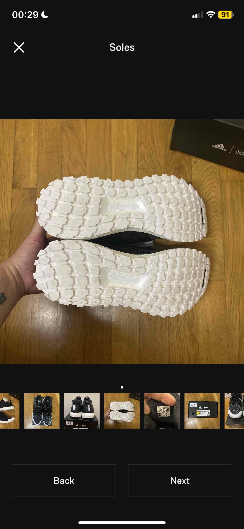 Adidas Game of Thrones Ultra Boost GoT 'Night’s Watch' (2019) photo 5