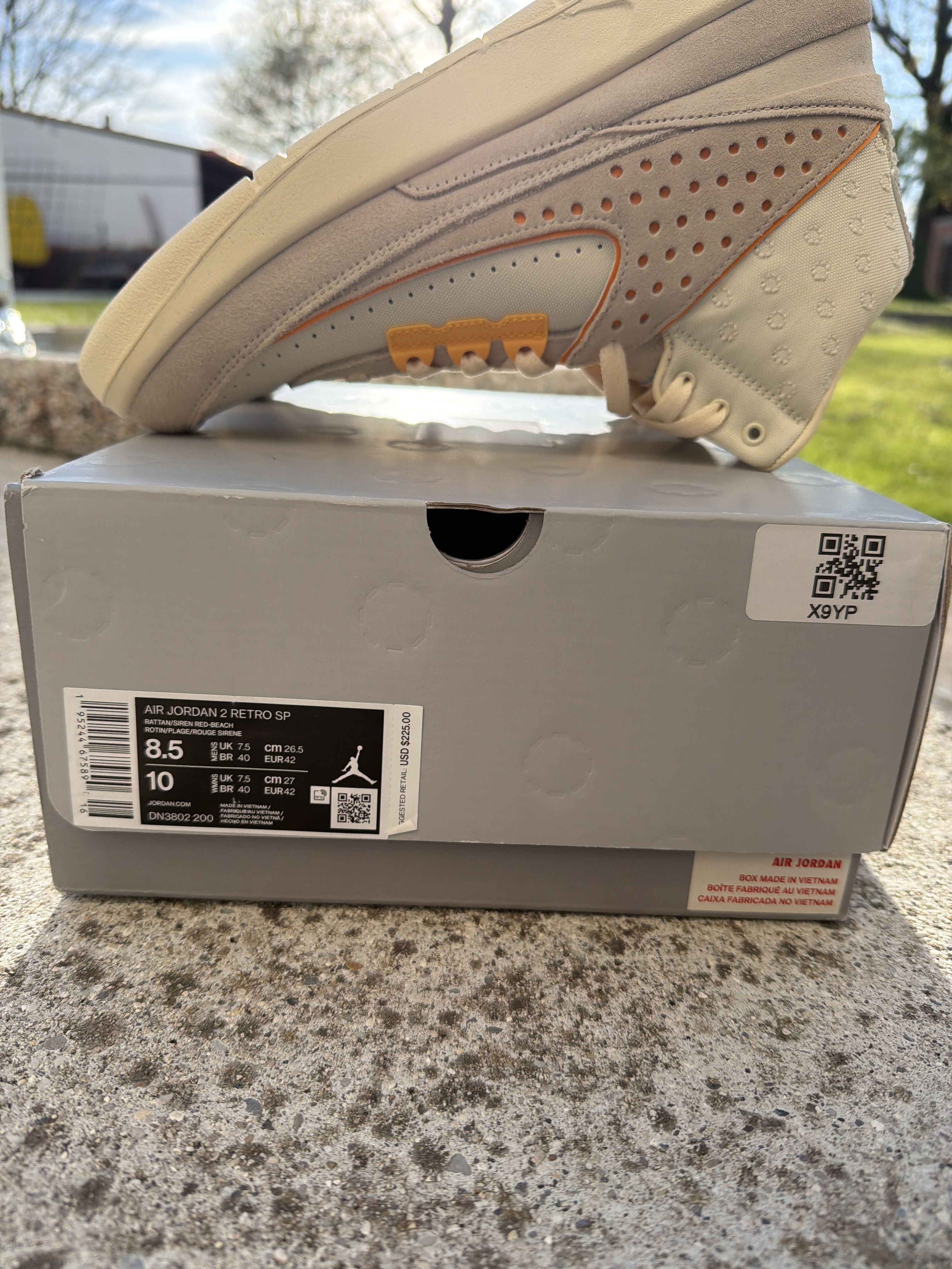 Air Jordan 2 x UNION 'Rattan' (2022) photo 6