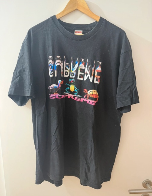 Supreme Crash T-Shirt Tee Black (FW17)