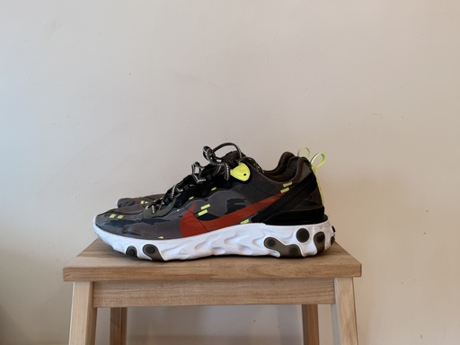 Nike React Element 87 Olive Camo (2019)