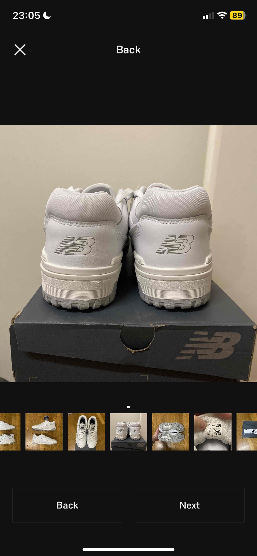 New Balance 550 White (2021) photo 4