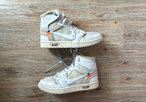 Air Jordan x Off-White 1 Retro High White BG (GS) (2018)