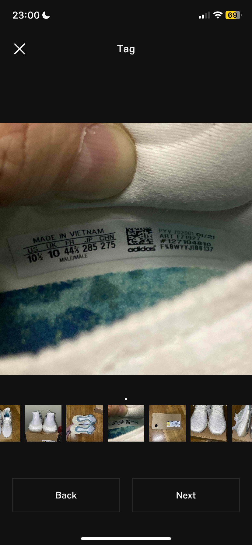 Adidas x Parley Ultraboost 21 Non Dyed (2021) photo 6