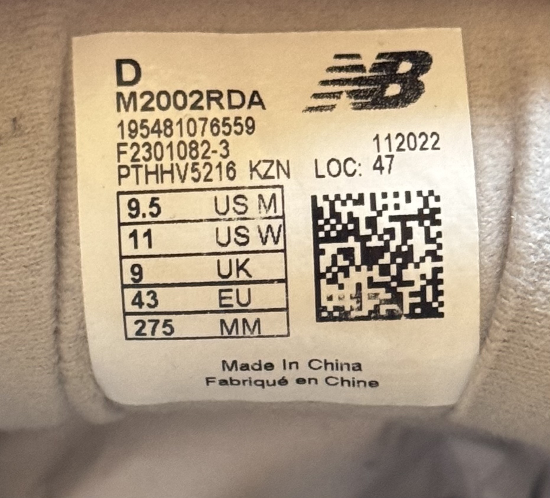 New Balance M2002RDA 'Rain Cloud' - 'Protection Pack' photo 6