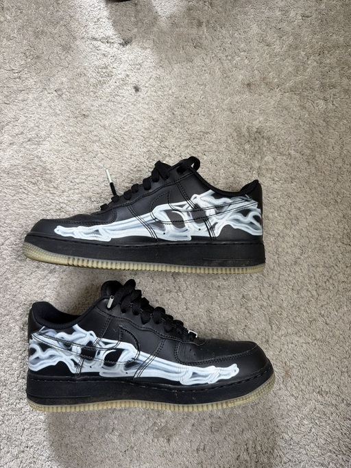 Nike Air Force AF 1 'Black Skeleton' (2019)