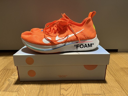 Nike x Off White Zoom Fly Mercurial Flyknit Pack 'Total Orange' (2018)