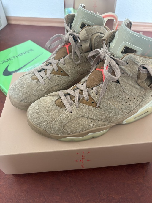 Air Jordan x Travis Scott Retro 6 'British Khaki' (2021)
