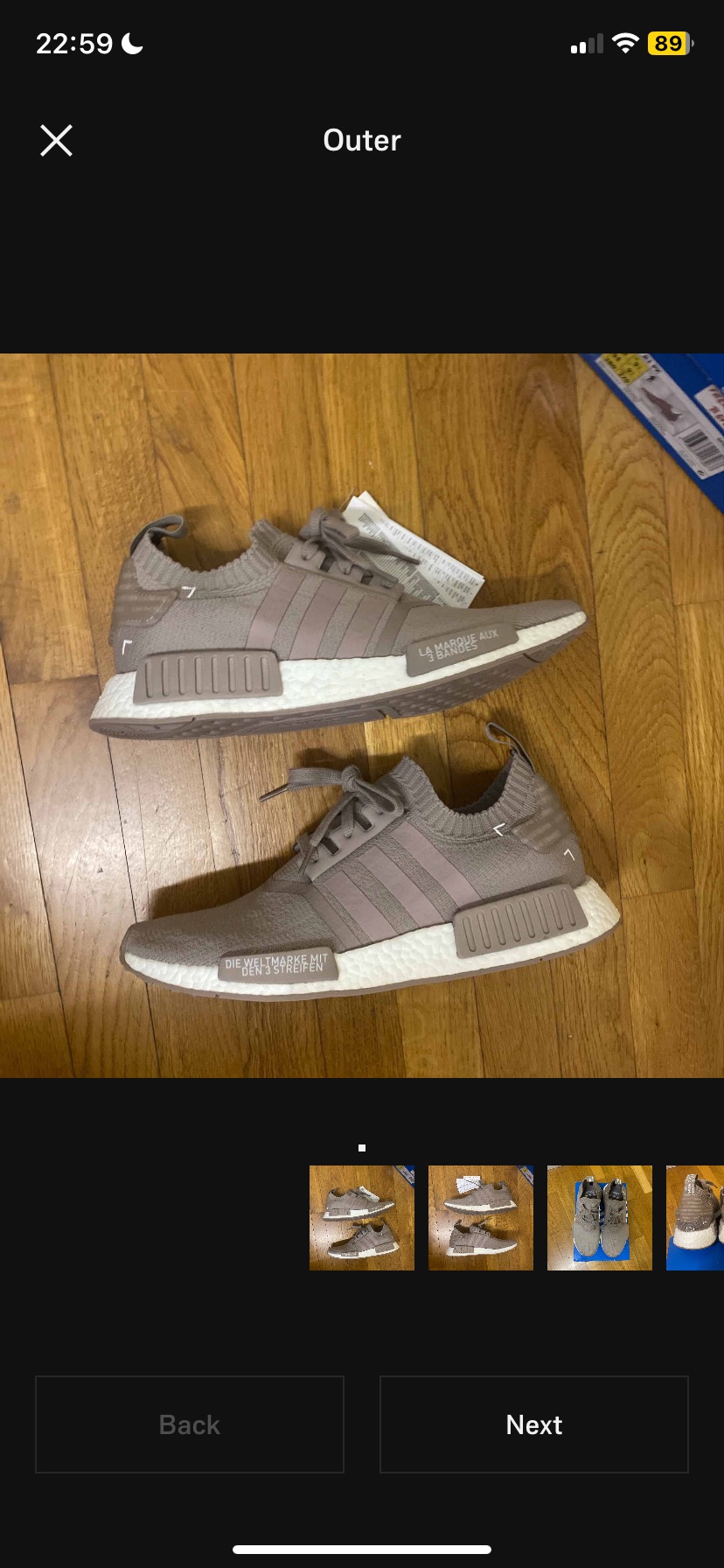 Adidas NMD R1 French Beige photo 1