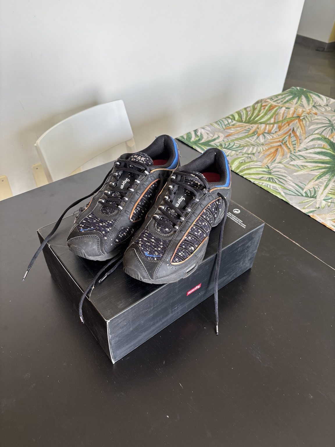 Nike x Supreme Air Tailwind IV 4 Black (2019) photo 9