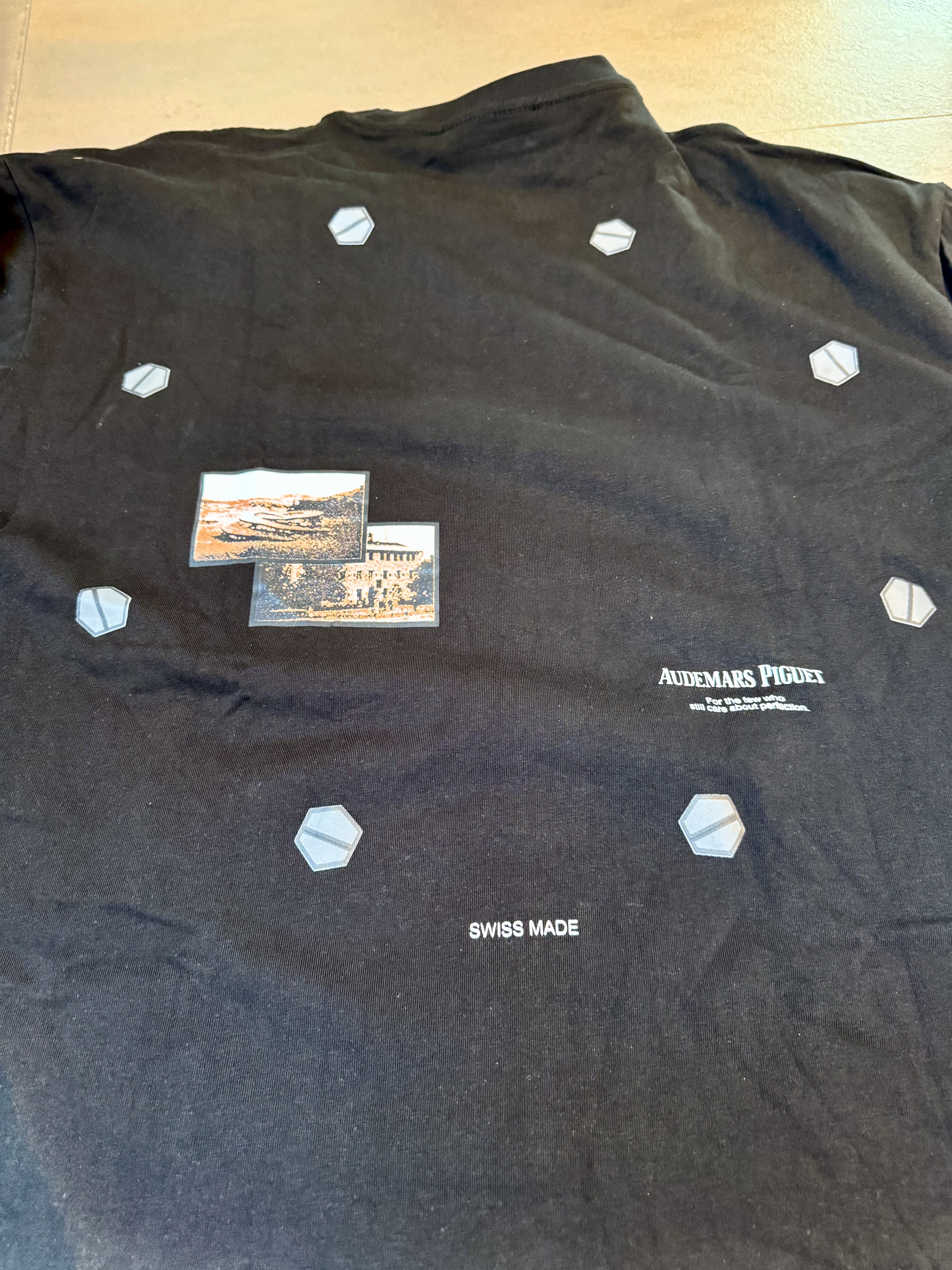Travis Scott x Audemars Piguet Vintage Tee 'Black' photo 3