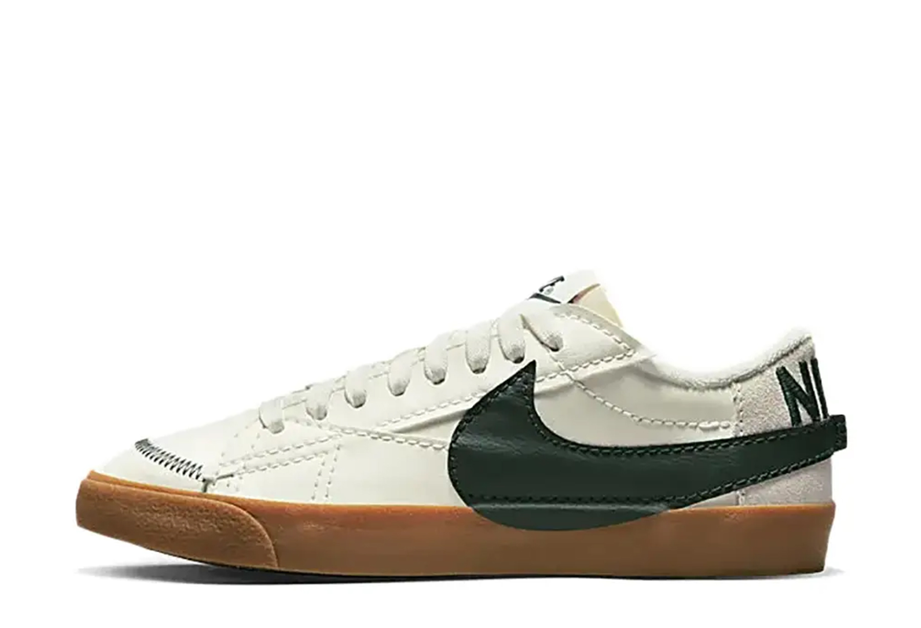 Nike SB Blazer Low 77 Jumbo Sail Green (2022) Off-White/Green Gum sneaker – authenticated on KLEKT