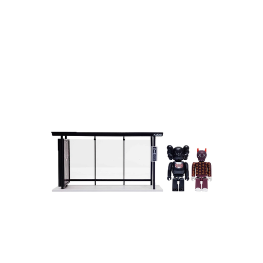 Kaws x Medicom Bus Stop Series Volume 1 Vinyl Toy Black/Red (FW02)