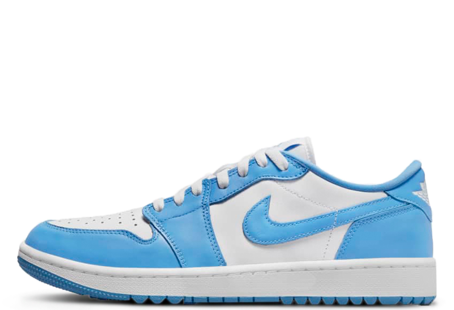 Air Jordan 1 Low 'Golf UNC' (2022) White/University Blue sneaker – authenticated on KLEKT