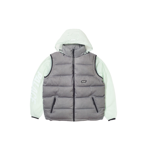 Palace Reacto Puff Zip Off Jacket Black (FW19)