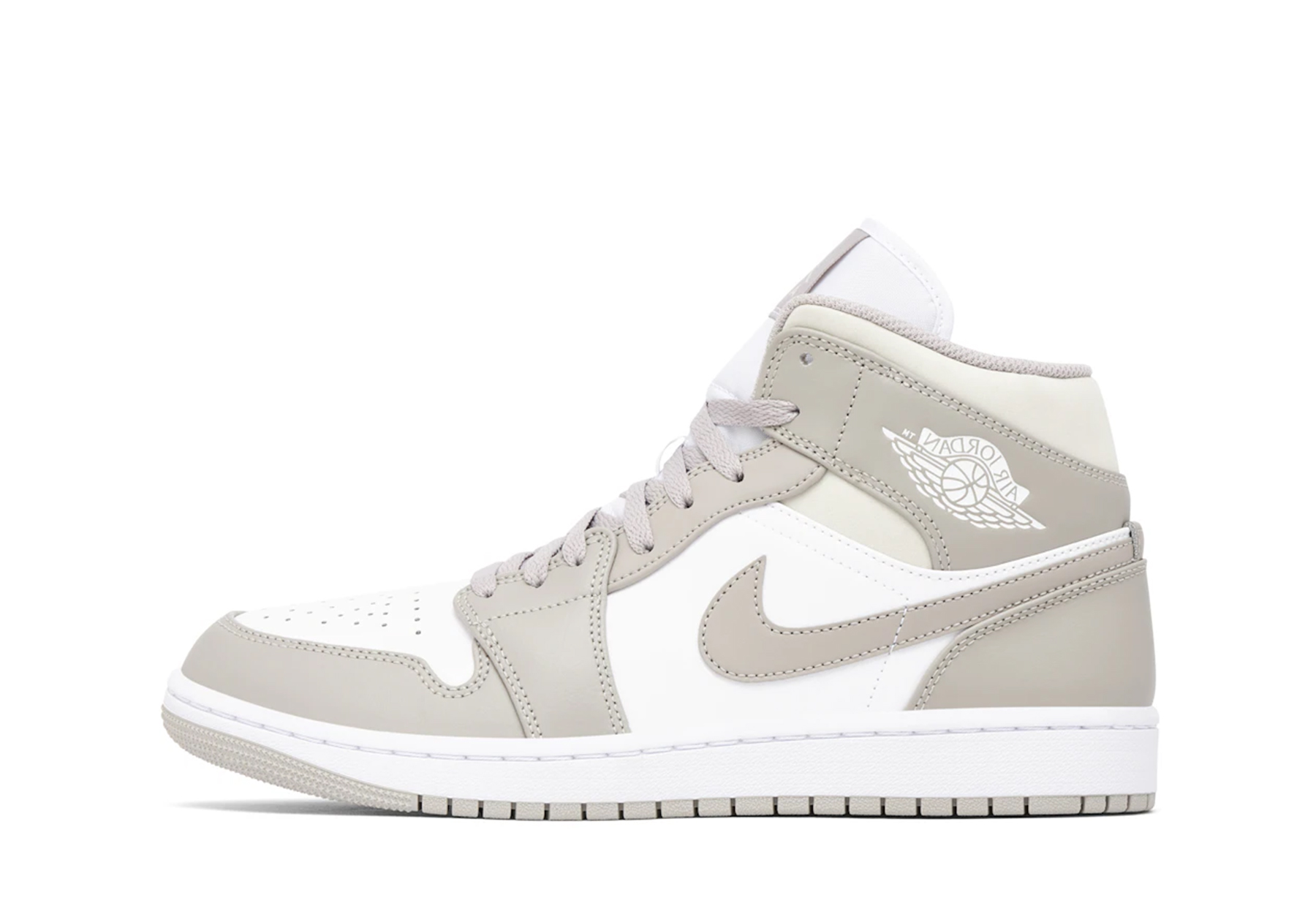 Air Jordan 1 Mid 'Linen' (2021) WHITE/LINEN-LINEN sneaker – authenticated on KLEKT