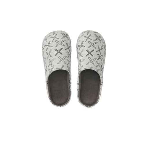 Kaws x Uniqlo X Logo Room Shoes Gray (SS16)