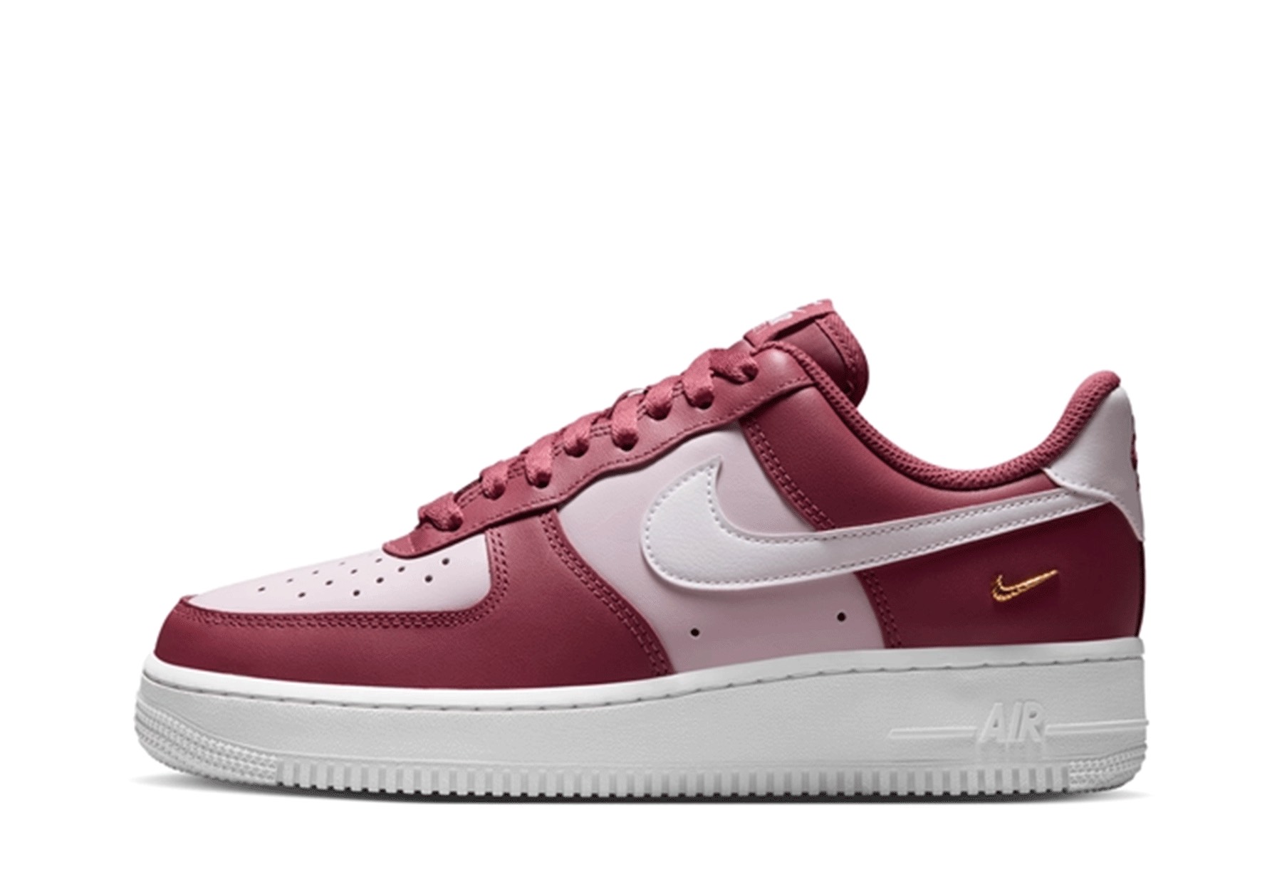 Nike Air Force 1 '07 WMNS 'Pink Smoke & Bleached Lilac' (2026) Pink Smoke/Bleached Lilac/Metallic Gold/White sneaker – authenticated on KLEKT