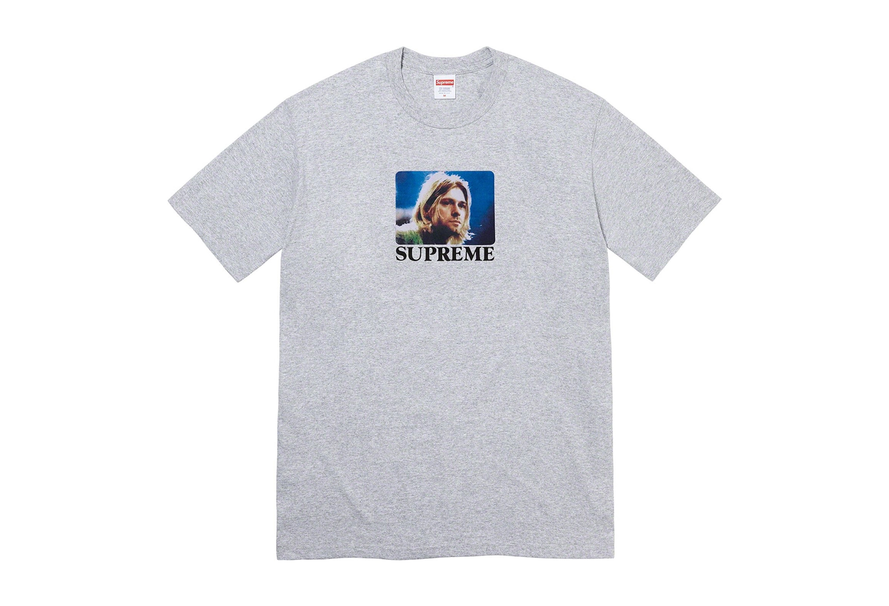 Supreme Kurt Cobain Tee Heather Grey (SS23) HEATHER GREY sneaker – authenticated on KLEKT