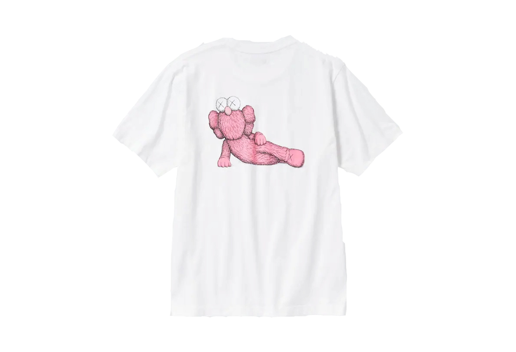 Kaws x Uniqlo UT GRAPHIC T-SHIRT White/Pink (FW23) WHITE sneaker – authenticated on KLEKT