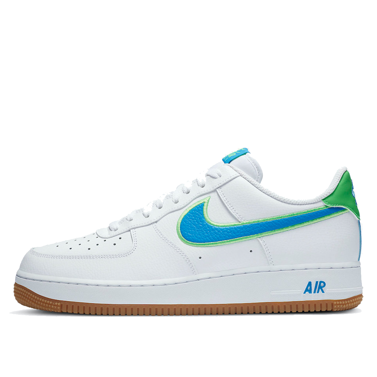 Nike Air Force 1 White Blue Green (2020) sneaker – authenticated on KLEKT