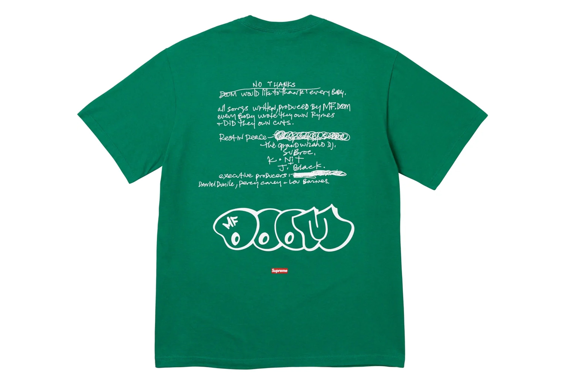 Supreme MF Doom Tee Light Pine (FW23) LIGHT PINE sneaker – authenticated on KLEKT