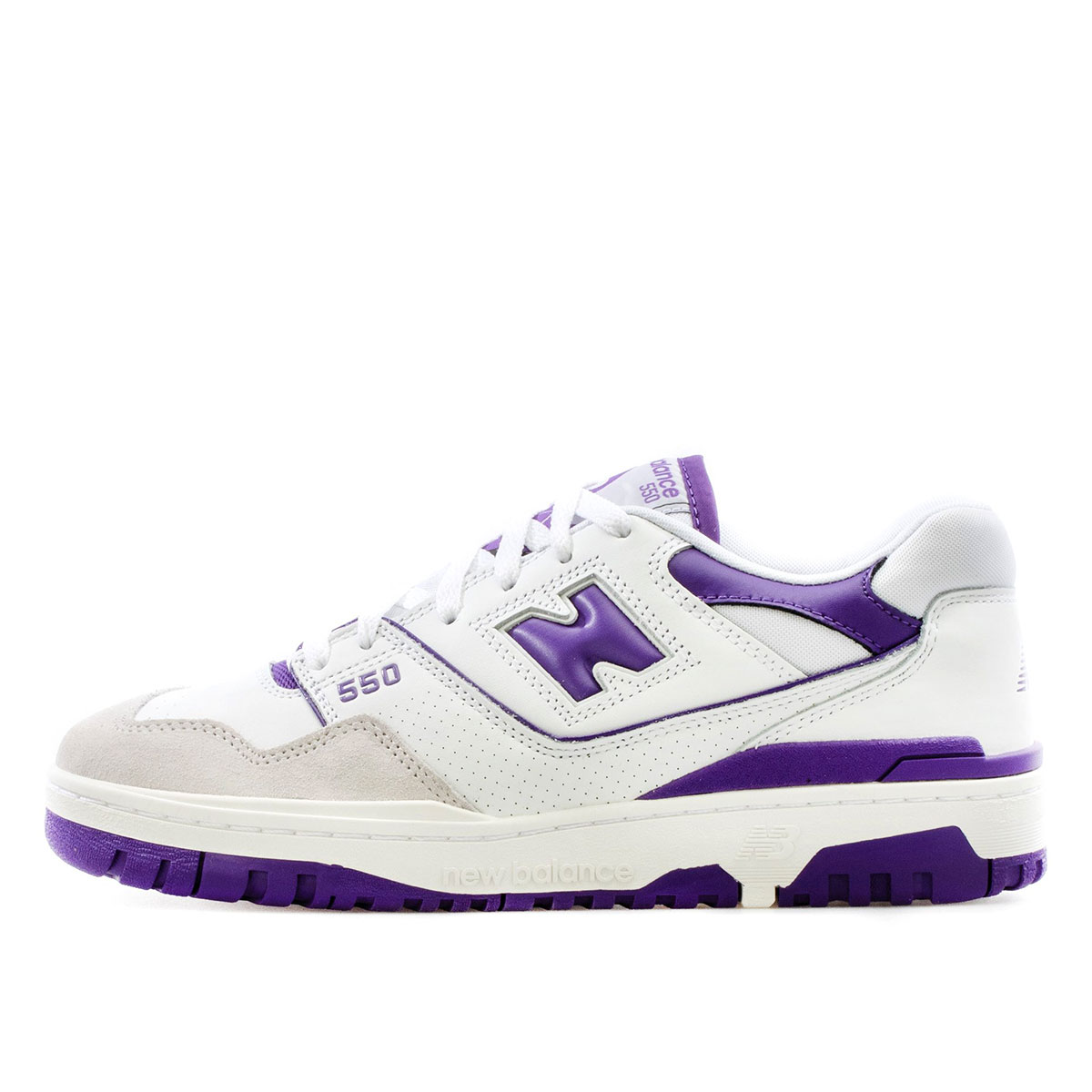 New Balance 550 White Purple (2021) WHITE/PURPLE sneaker – authenticated on KLEKT