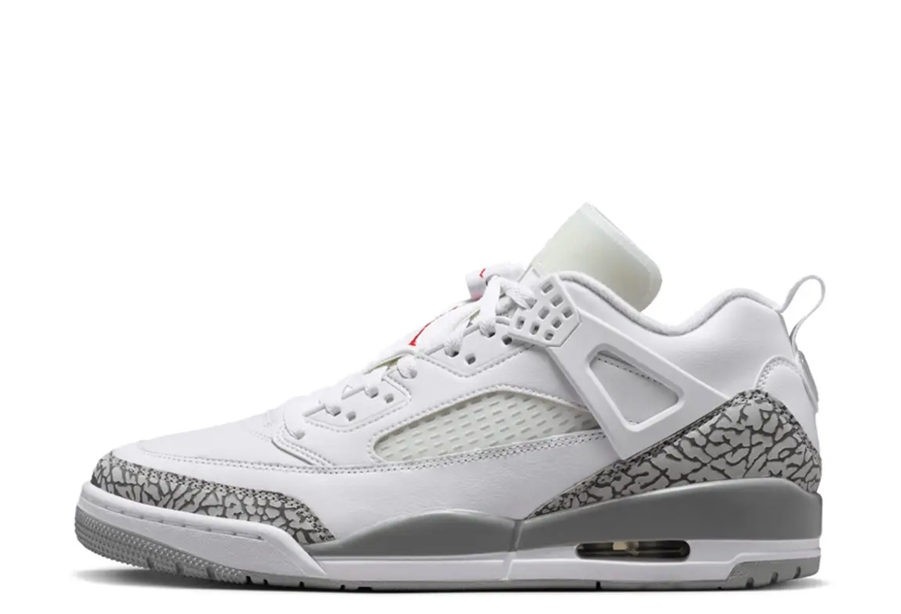 Air Jordan Spizike Low 'White Cement' (2025) WHITE sneaker – authenticated on KLEKT