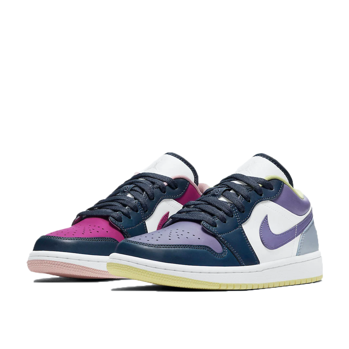 Air Jordan 1 Low WMNS 'Purple Magenta' (2021) sneaker – authenticated on KLEKT