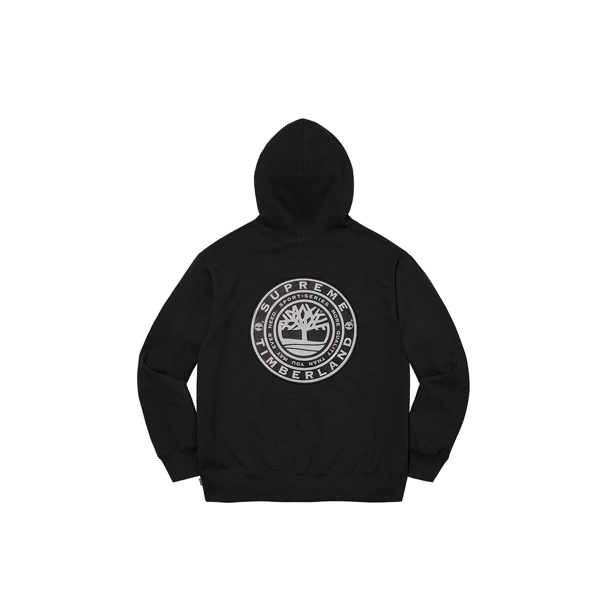 Supreme x Timberland Hooded Sweatshirt Black (FW21) BLACK sneaker – authenticated on KLEKT