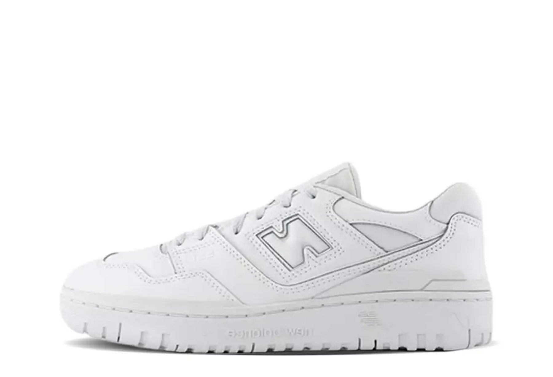 New Balance 550 GS Triple White (2023) WHITE sneaker – authenticated on KLEKT