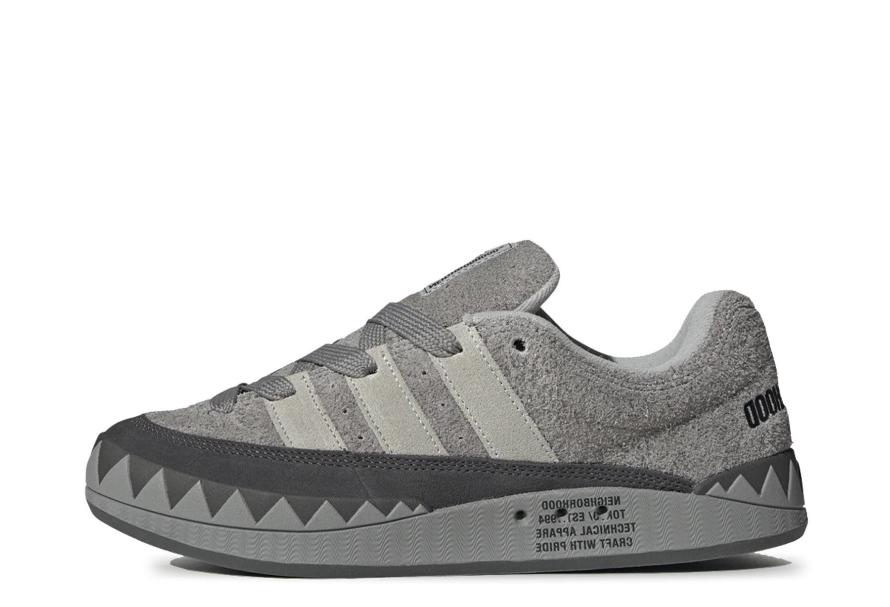 Adidas x NEIGHBORHOOD Adimatic 'Charcoal Solid Grey' (2023) Charcoal Solid Grey/Stone/Dgh Solid Grey sneaker – authenticated on KLEKT
