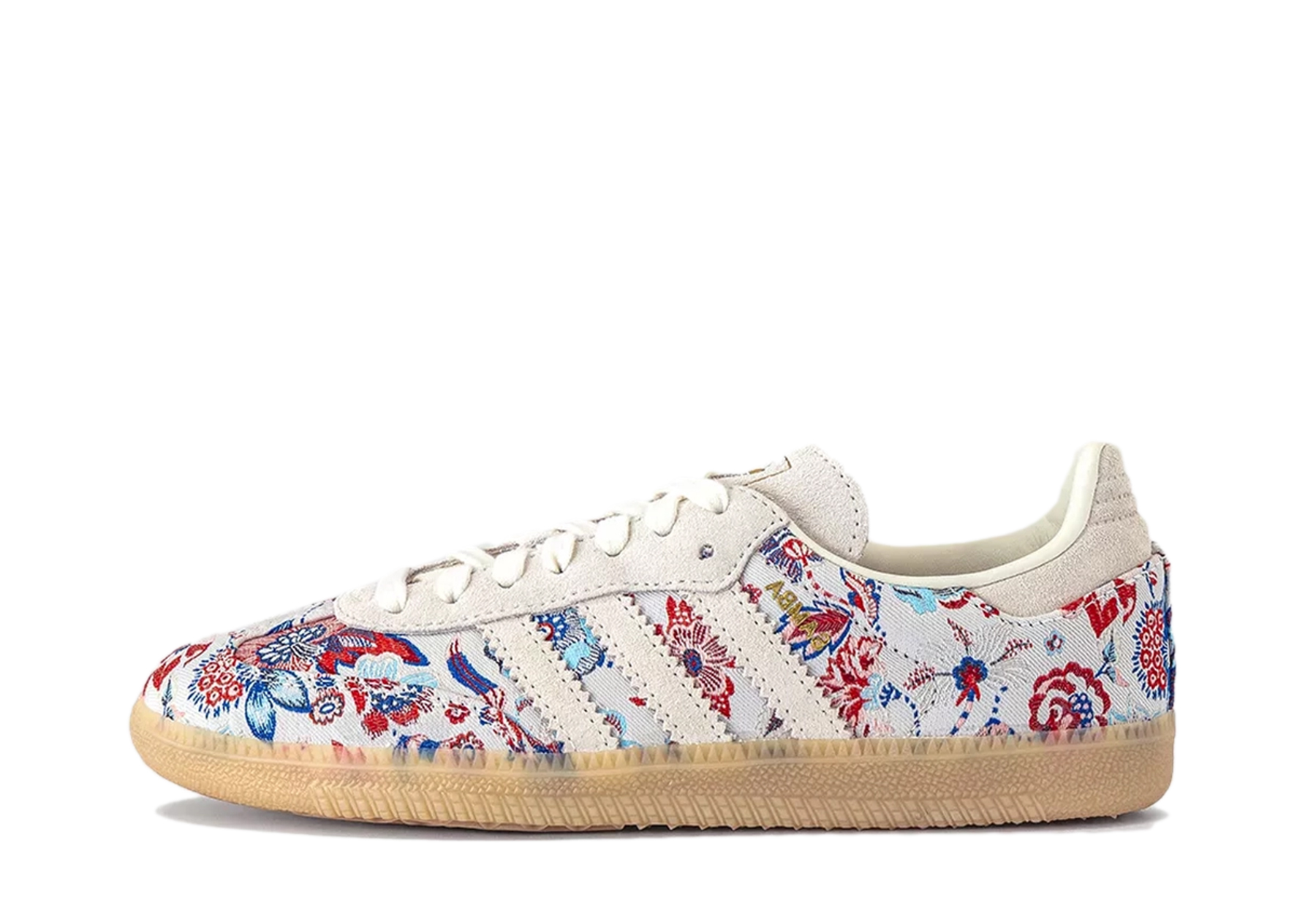 Adidas x Liberty London Samba OG WMNS 'Off White' (2026) Off White/Gum/Multicolor sneaker – authenticated on KLEKT