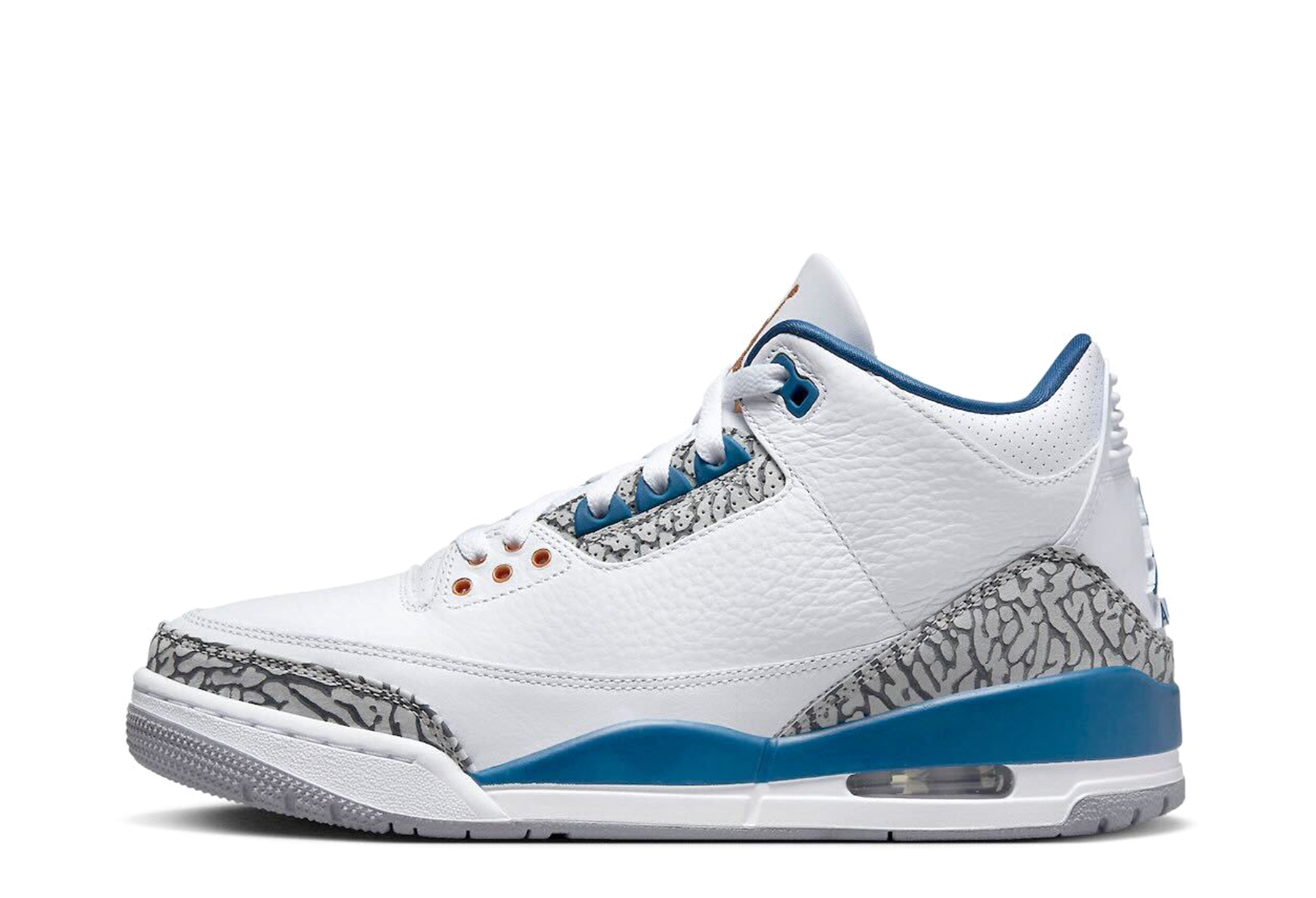 Air Jordan 3 'Wizards' (2023) WHITE/BLUE sneaker – authenticated on KLEKT