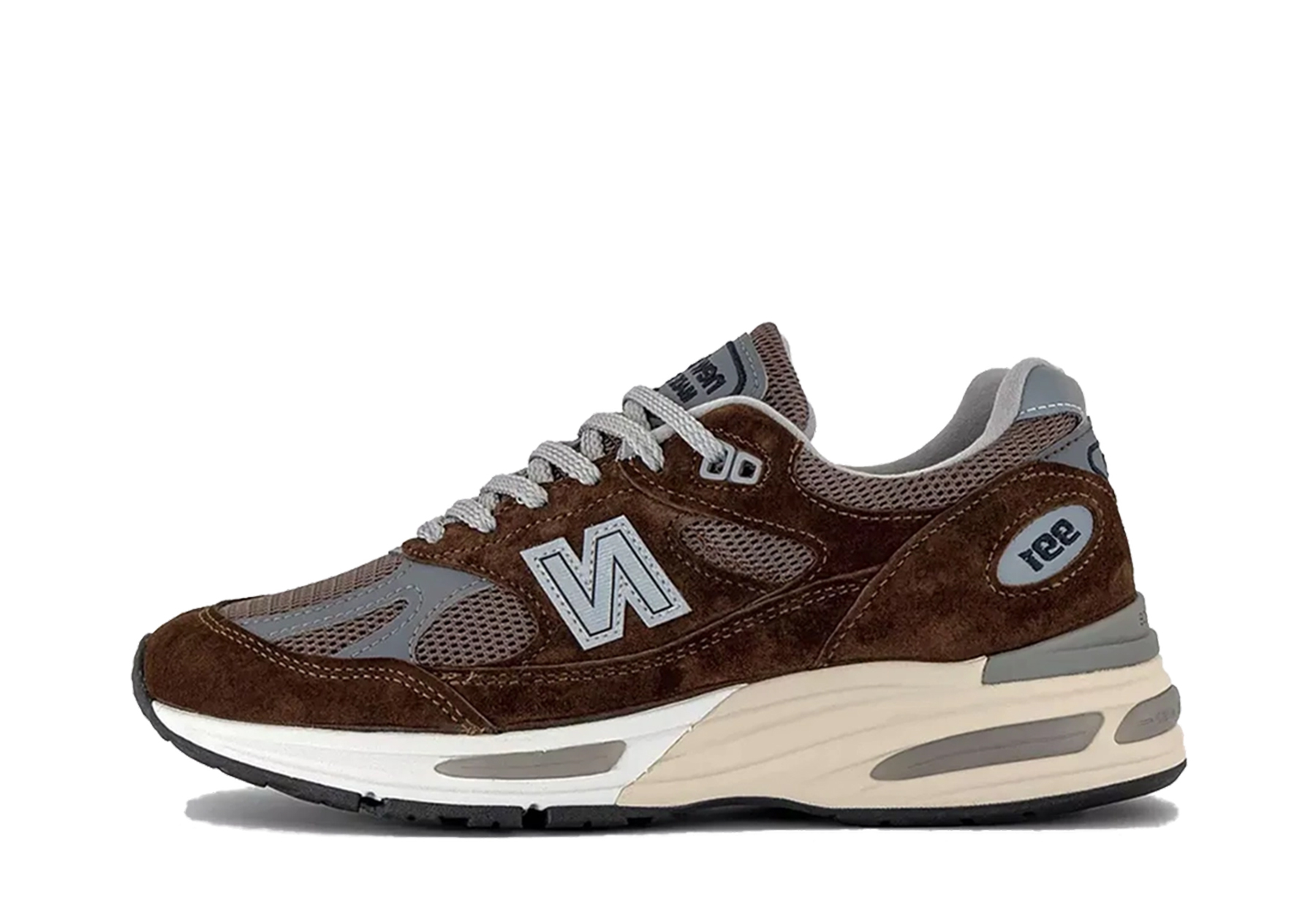 New Balance 991v2 Made in UK 'Brown' (2025) Brown/Grey/Sail sneaker – authenticated on KLEKT