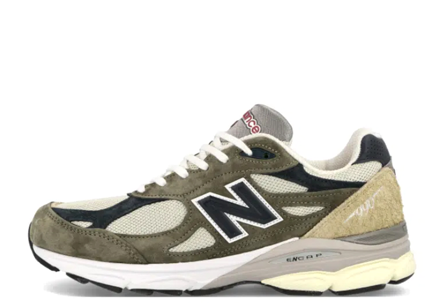 New Balance 990v3 Made In USA Green Cream (2022) sneaker – authenticated on KLEKT