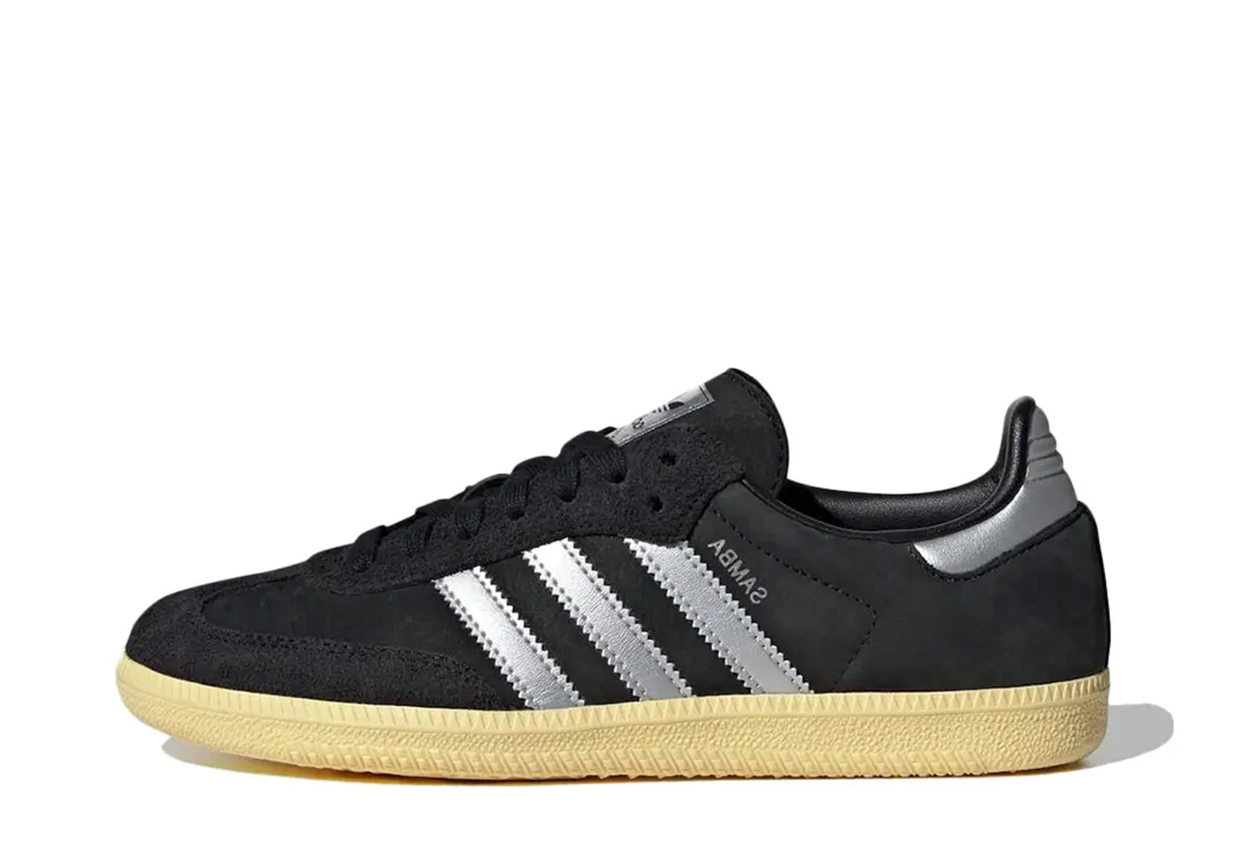 Adidas Samba OG Core WMNS 'Black Matte Silver' (2023) Black/Matte Silver sneaker – authenticated on KLEKT