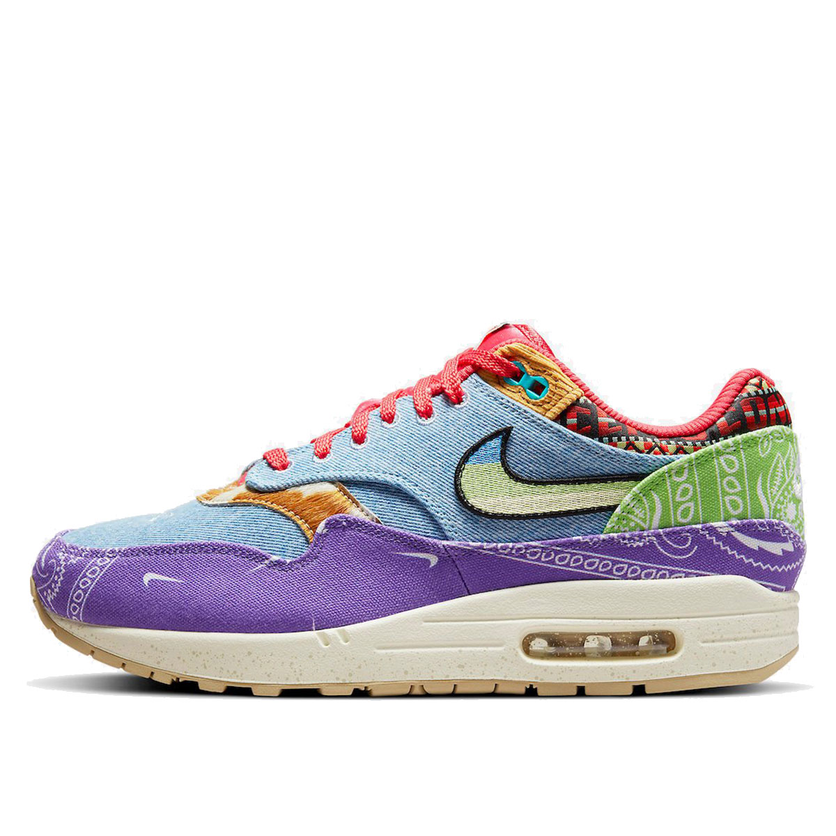 Nike Air Max 1 SP Concepts Far Out (Regular Box) (2022) WILD VIOLET/MULTI-COLOR-SAIL sneaker – authenticated on KLEKT