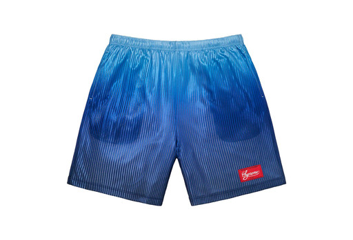 Supreme Gradient Mesh Stripe Baggy Short Royal (SS23)