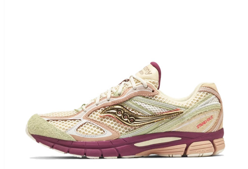 Saucony Pro Grid Guide 7 x Stan Birch 'Cream & Mint Purple' (2026)