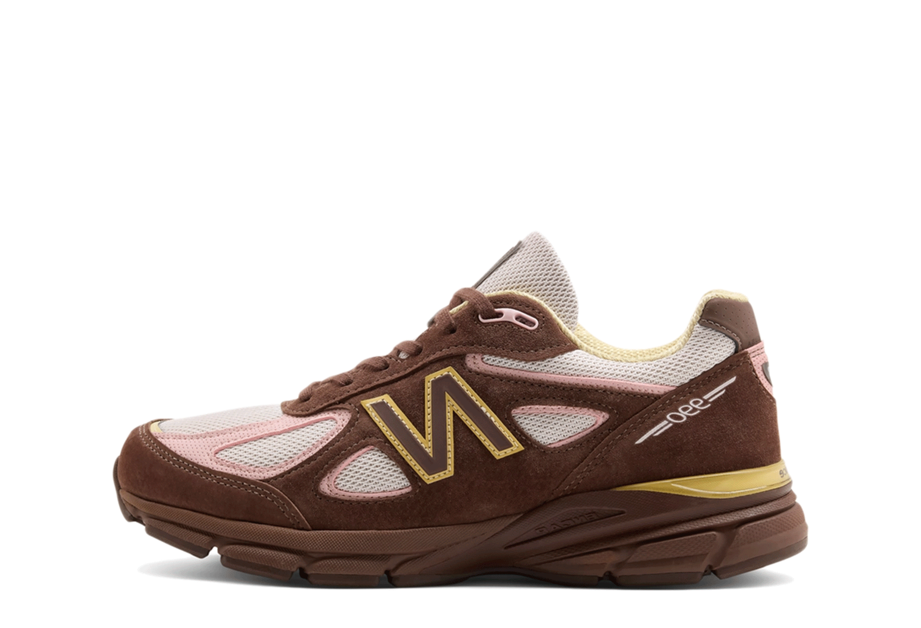 New Balance 990v4 Made in USA 'Pumpernickel' (2026) Pumpernickel/Pink Chalk sneaker – authenticated on KLEKT